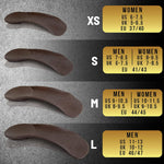 FootMatters 3/4 Slim Orthotic Inserts – for Plantar Fasciitis Pain Relief –Insoles for Women and Men with Arch Support & Heel Cup - US Men 9-10.5 Women 10-11.5