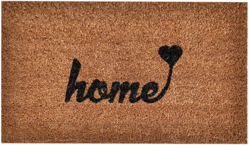 NINAMAR Woven Door Mat All Natural Coir - Extra Thick - 36 x 24 inch - Home