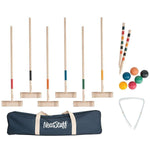 Neat Stuff Six Player Croquet Set with Carry Bag - Foot Matters