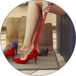 FootMatters Extra Long Handle Durable Easy-grip Shoe Horn