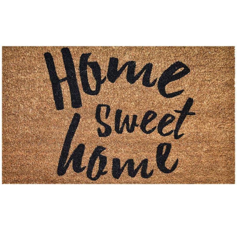 Ninamar Door Mat Home Sweet Home Natural Coir - 75 x 45 cm - Foot Matters