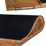 Ninamar Door Mat Bright Flowers Natural Coir – 29.5 x 17.5 inch