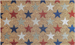 Ninamar Door Mat - Patriot - Natural Coir - 29.5 x 17.5 inch