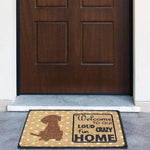 Ninamar Natural Coir Welcome Door Mat - 29.5 x 17.5 inch - Foot Matters