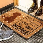 Ninamar Natural Coir Welcome Door Mat - 29.5 x 17.5 inch - Foot Matters