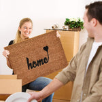 Ninamar Door Mat "Home" Natural Coir - 29.5 x 17.5 inch - Foot Matters
