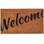Ninamar Door Mat Welcome Natural Coir - 29.5 x 17.5 inch - Foot Matters