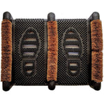 Ninamar Mud Scrubber Rubber Brush Mat - Scrub & Scrape Muddy Shoes - Foot Matters