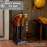 JobSite Boot Dryer - Silent Shoe Dryer & Warmer For Work Boots, Gloves & Shoes - Fanless Convection Dry - Helps Reduce Odor