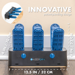 KeepDry Glove Dryer - Eco-Friendly Vent Drying Rack to Dry Gloves, Shoes, Hats, Socks & Boots - Safe, Non-Electric Dryer