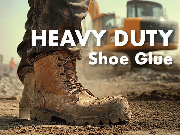 Boot Mender JobSite Boot Mender Glue - Shoe Glue Sole Repair - Clear, Instant Bond ...