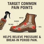 JobSite Boot Stretcher Spray - Shoe Stretch Spray & Leather Softener For Cowboy Boots & Fashion Shoes - 8.5 oz