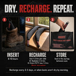 How to recharge JobSite dry packs