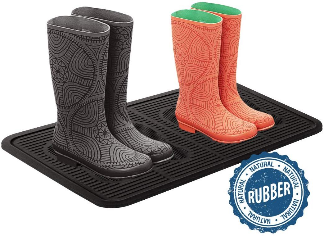 SafetyCare Rubber Shoe & Boot Tray - Multi-Purpose - 32 x 16