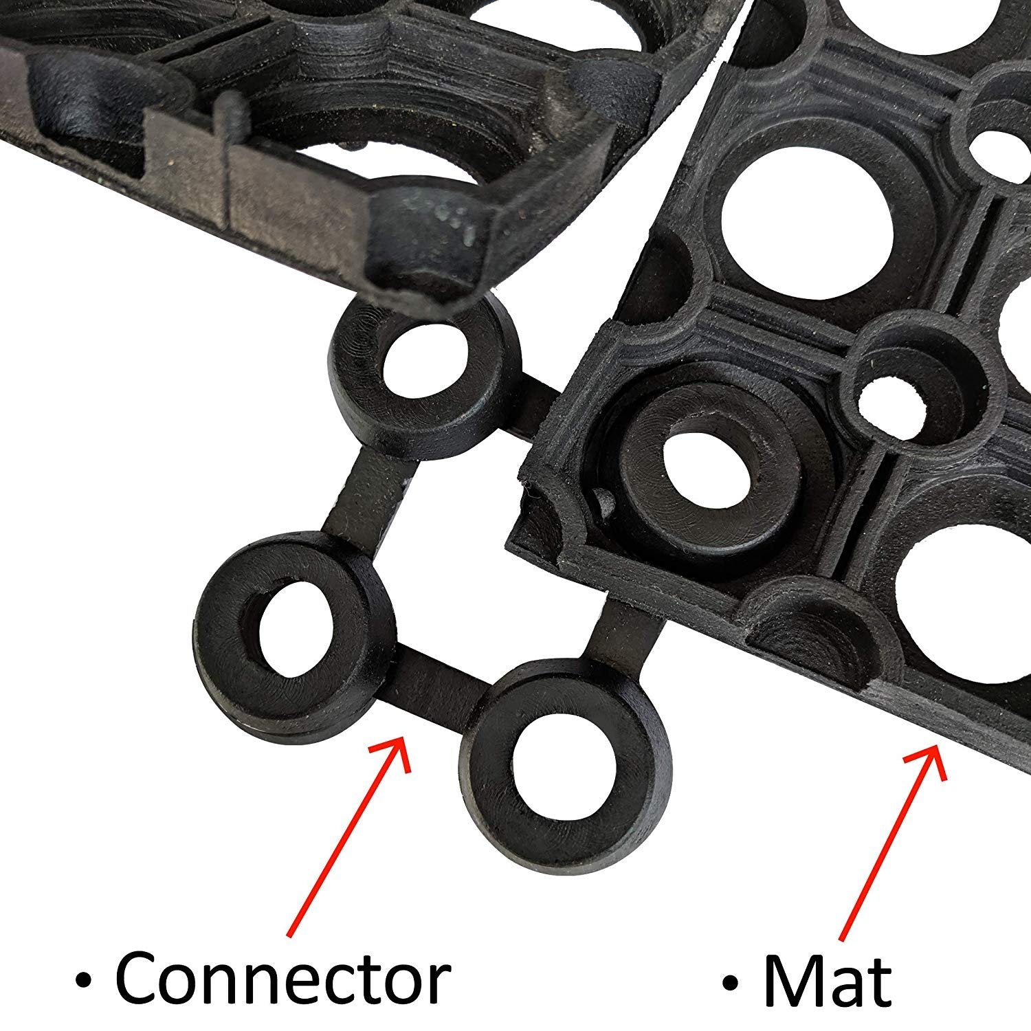  SafetyCare Interlocking Rubber Drainage Floor Mat