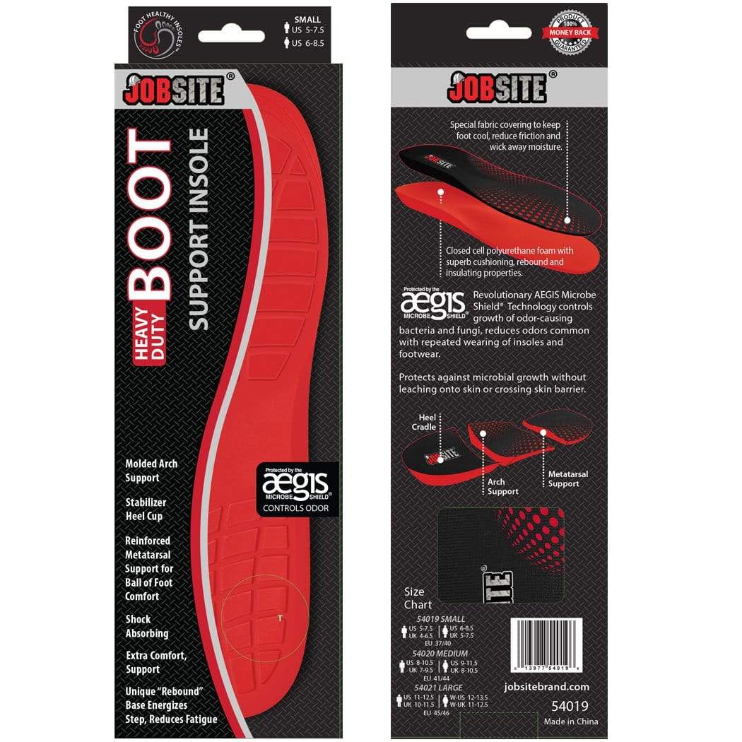 JobSite Heavy Duty Boot Support Insole – FootMatters Webstore