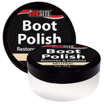 JobSite Premium Leather Boot & Shoe Polish Cream - Restores, Conditions & Polishes - 3 oz (85 g) - Foot Matters