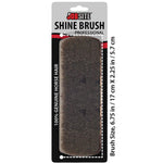 Genuine 100% Horsehair Professional Shoe Shine Brush - 6.75 inch long - Foot Matters