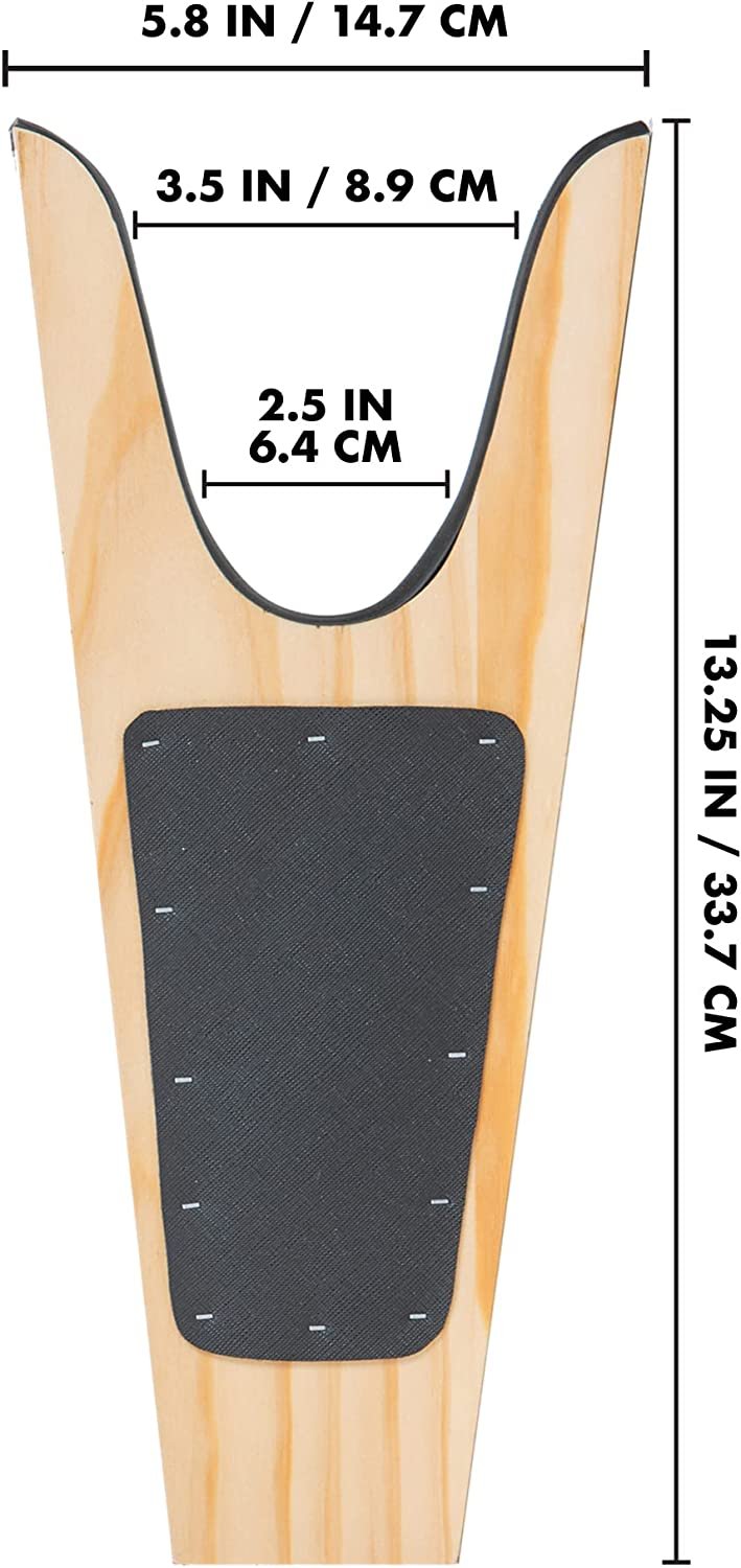 Alpine Swiss Wooden Boot Jack Anti Slip Shoe Remover Boot Puller