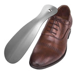 FootMatters Metal Shoe Horn 7.5 inch Durable Easy-grip Shoe Horn - No More struggling to Put Shoes on - Foot Matters