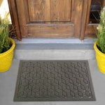 NINAMAR Rubber Door Mat (29.5” x 17.5”) - Durable Non-Slip Indoor/Outdoor Entry Rug Made from 100% Natural Rubber - Traps Liquid & Debris - Keep Home Entrance Clean