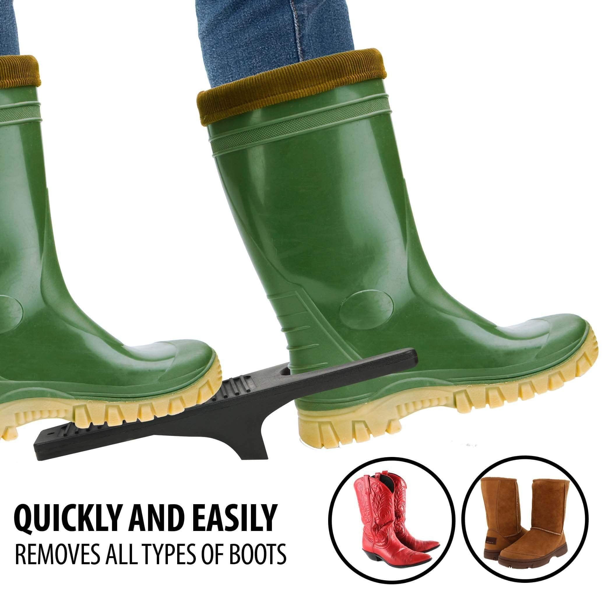 Heavy Duty Boot Jack Puller Leather Shoe Remover Mud Scraper Foot Welly  Scraper