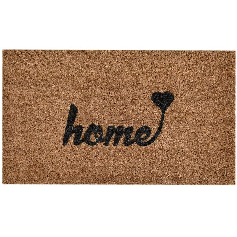 Ninamar Door Mat "Home" Natural Coir - 29.5 x 17.5 inch - Foot Matters