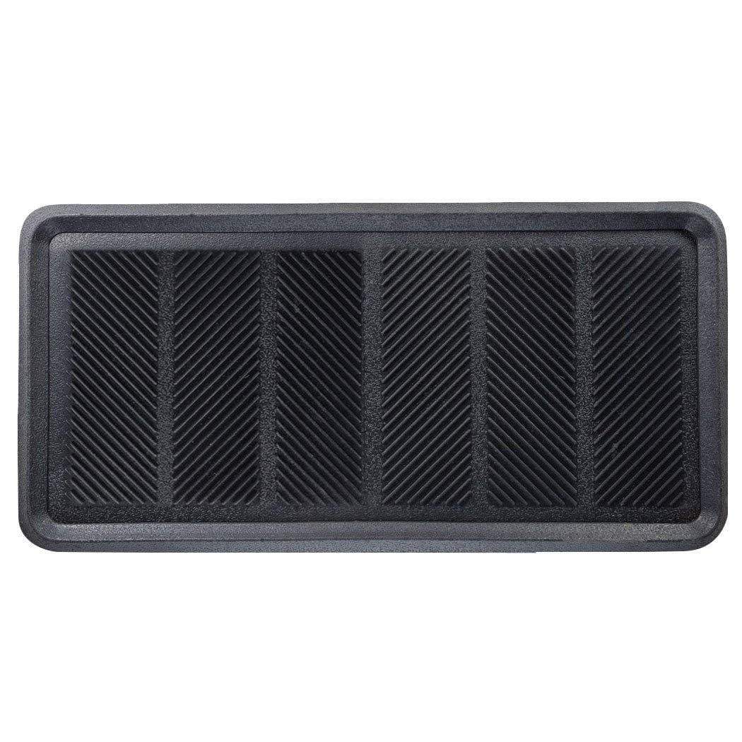 Kempf Rubber Boot Tray, 16 x 32 inch, Large, Heavy Duty, Multifunctional,  Mat for Dog Bowls, Store Boots and Shoes