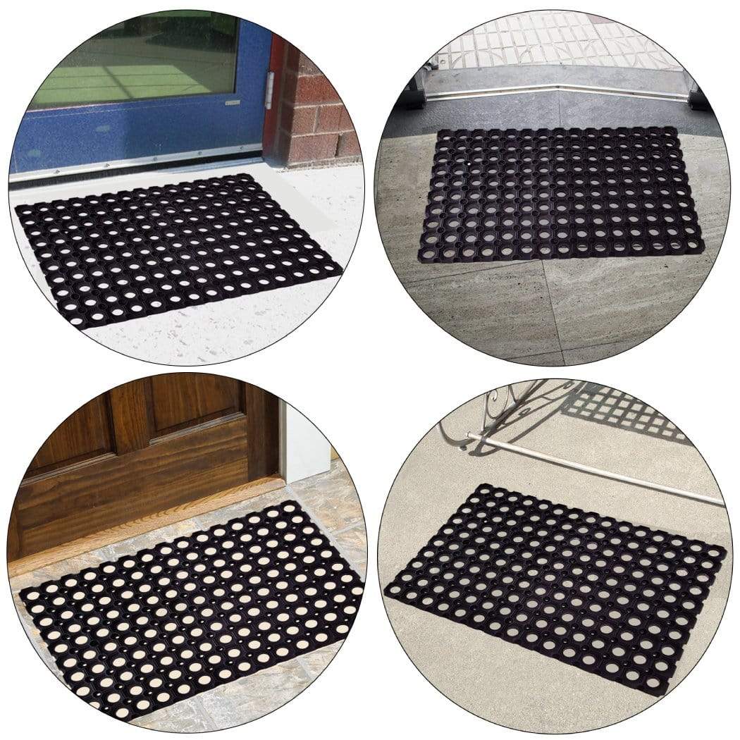 Heavy Duty Industrial Rubber Safety Floor Mat Anti-Fatigue 12mm 5’ x 3’